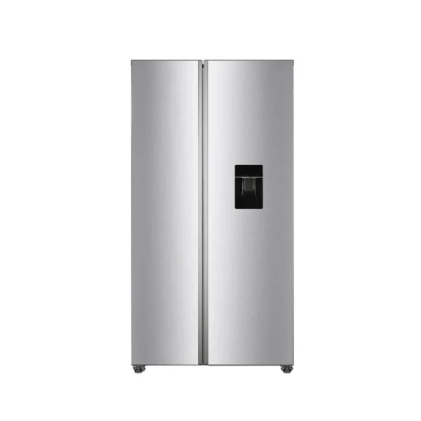 PKM SBS444EIXWD Side-by-Side Kühl-Gefrierkombination – 439 L, No Frost, Wasserspender, Inox-Design